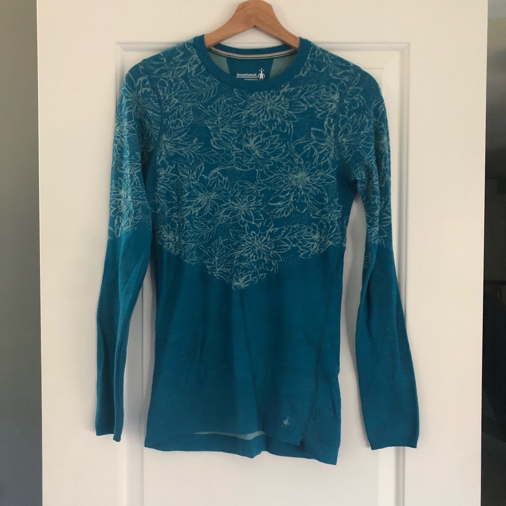 SMARTWOOL Women's Intraknit Thermal Merino Base Layer Pattern Crew